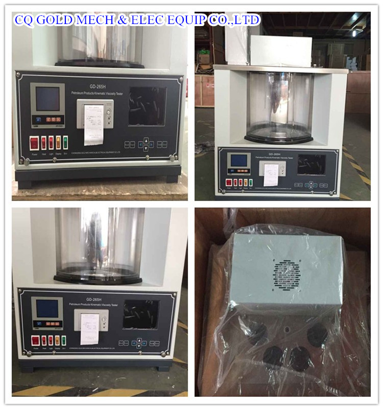 GD-265H Automatic Petroleum Oils Kinematic Viscometer