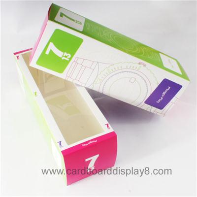 Gray Cardboard Paper Watch Box With Four Color Printing