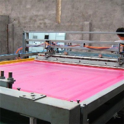 Разноцветные стекло печатания шелковой ширмы