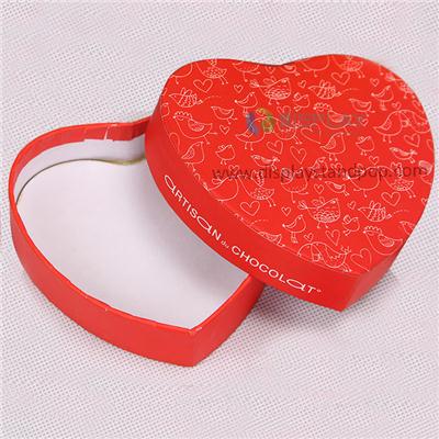 China Factory Wholesale Heart Shaped Chocolate Box For Gift Packaging