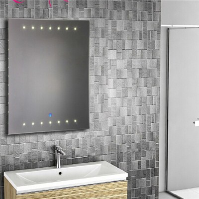 Aluminium Bathroom LED Light Mirror (GS016)