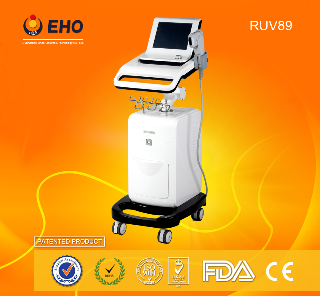 RUV89 wrinkle removal ultrasound skin tightening machine
