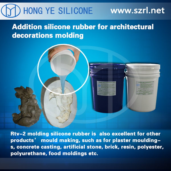 Cement sculpture molding silicone