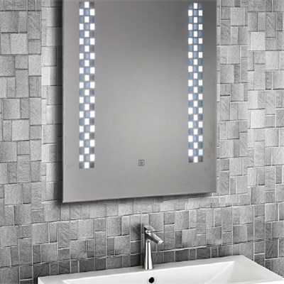 Aluminium Bathroom LED Light Mirror (GS059)