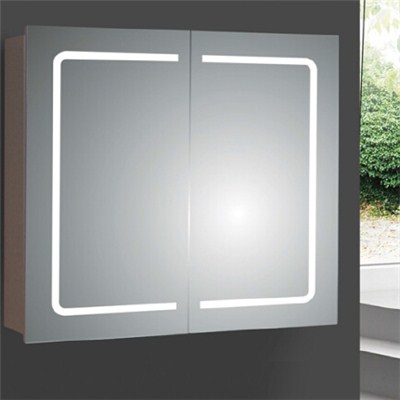 Алюминий ванная комната светодиодный свет зеркала (а-8006)