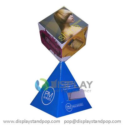 Personalized Corrugated Cardboard Advertising Display Standees, Cardboard Cubes