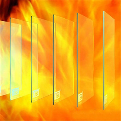 Fireproof tempered glass