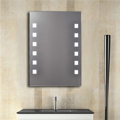 Aluminium Bathroom LED Light Mirror (GS058)