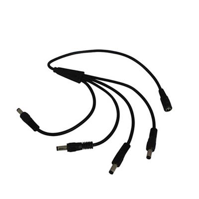 20awg, оплетка 1 к 4 Способ кабель питания постоянного тока Splitter с вилки DC разъем и разъем (с пакетом обновления 1-4ч)