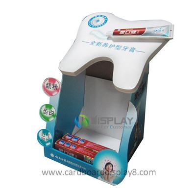 Retail Store Paper Counter Display Stand
