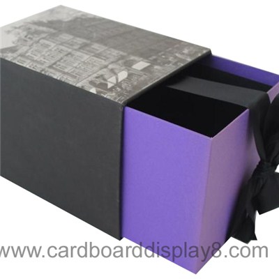 Luxury Decorative Custom Design Print Cardboard Drawer Storage Box