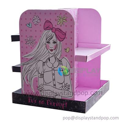 Promotional Retail Floor Display Stands For Makeups
