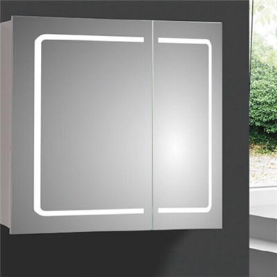 Aluminium Bathroom LED Light Mirror (A-8007)