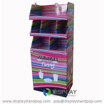 Cardboard Pallet Display with a Base, Point of Purchase Cardboard Displays