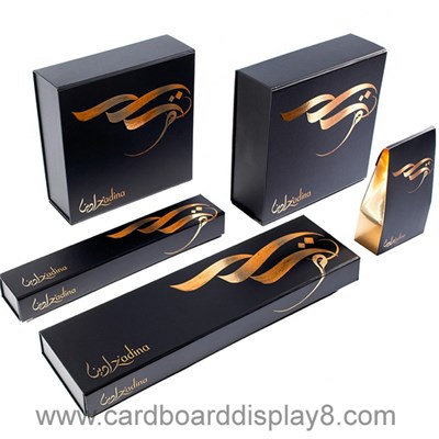 Cardboard Foldable Hair Extension Boxes, Paper Gift Boxes with Custom Design