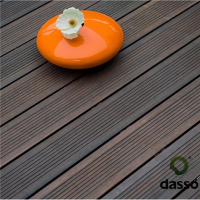 DassoXTR Outdoor Bamboo Decking Wave& Smooth Surface Reversible with T&G at ends