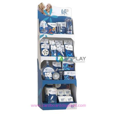 Portable Print Cardboard Accessory Displays With Hook