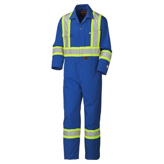 Flame Resistant Premium Coverall with Reflective Trim