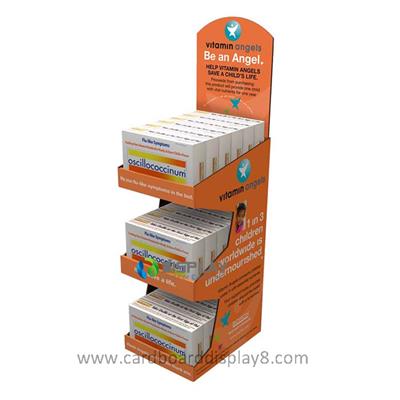Vitamin Display Racks, POS Cardboard Display for Vitamin Promotion