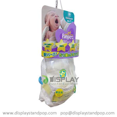 Facotry Price Supermarket Diapers Sidekick Cardboard Displays