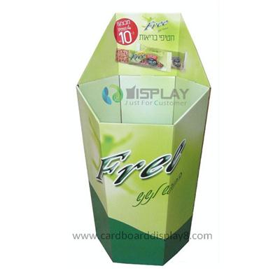 Customize Cardboard Dump Bin Display For Supermarket
