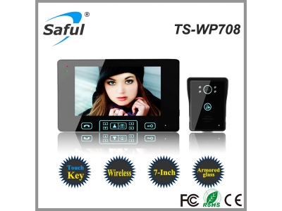 Saful ТС-WP708 1х1 беспроводной видео-телефон двери 
