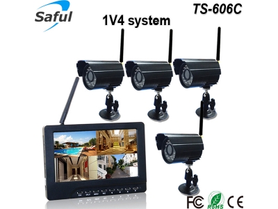 TS-606C 1V4 wireless monitor system