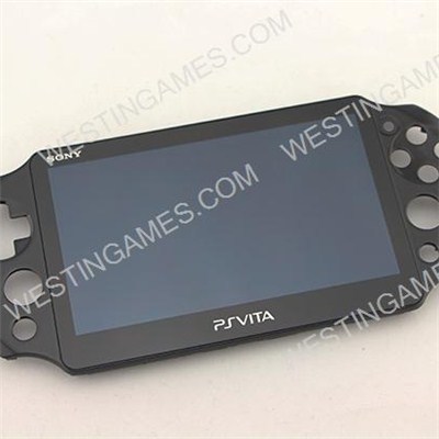 Original Touch Digitizer LCD Screen Display With Front Frame For PS VITA PSVITA PCH-2000