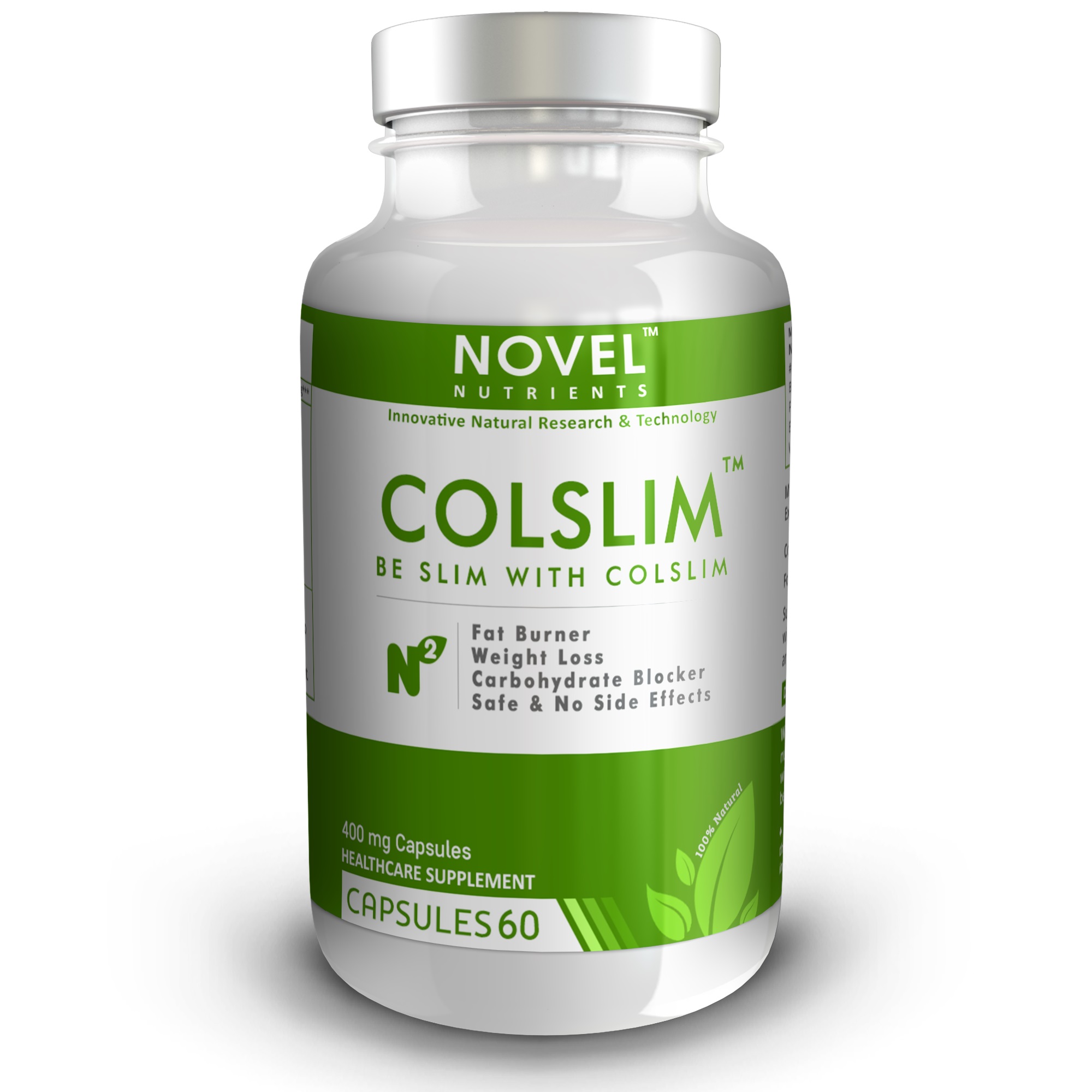 Капсулы™ COLSLIM 400 мг – потеря веса 60 жиросжигатель