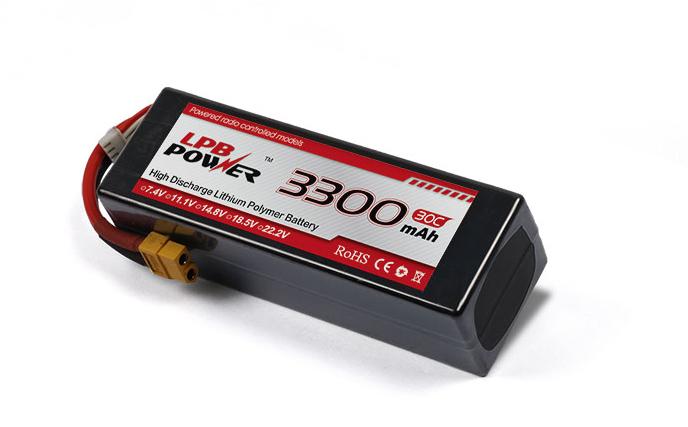 LPB 850mAh 11.1V 25C Airplane Battery