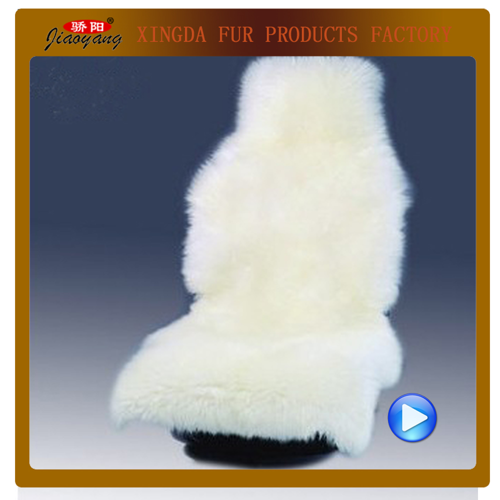 Popular Selling Long fur sheepskin car seat cover