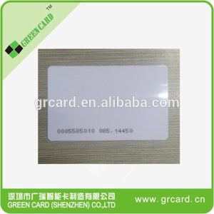 бланк удостоверения личности карточки PVC tk4100 пустой карточки PVC 