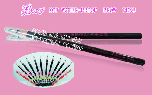 XCFwater-proof brow pencil/eyeliner&eyebrow/tattoo/dazzling colors’/permanent makeup