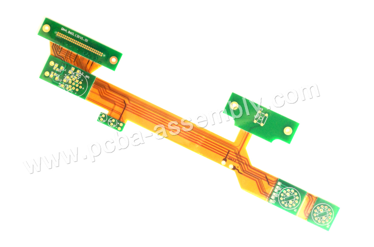 rigid flex circuit boards High Accurate Mini BGA On Rigid-Flex PCB