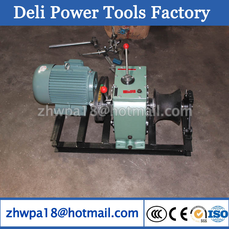 Electric Cable drum winch Cable Capstan Winches supplier 