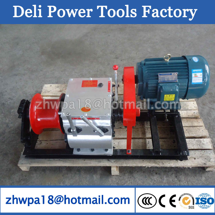 8T Winch/Cable Pulling Machine Cable Towing Winch Machine 