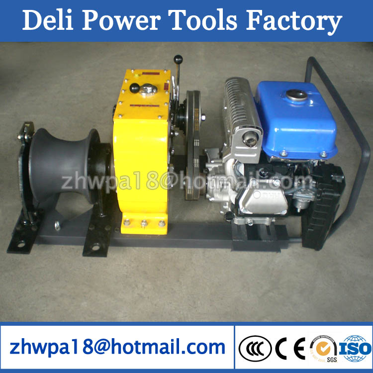 Cable Puller Winches Cable Pony winch Gasoline power 8T 