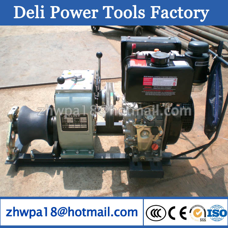 5T Cable Pulling Winch Machine Winch/Cable Pulling Machine