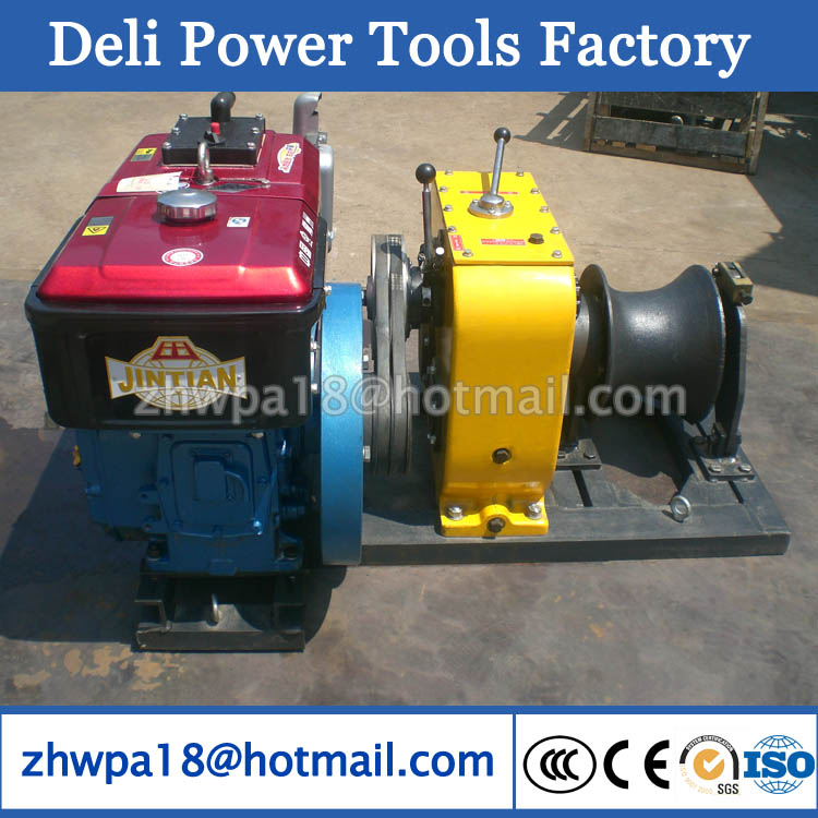 Cable Drum Pulling Hoist Winch 3T 5T high ducy power 