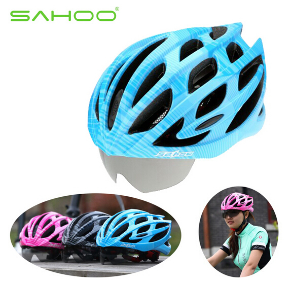 виды велосипедных шлемов Ш-Велоспорт шлем+ 3 объектива 