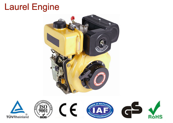 Automobile 10hp 406cc Air Cooled Industrial Diesel Engines 