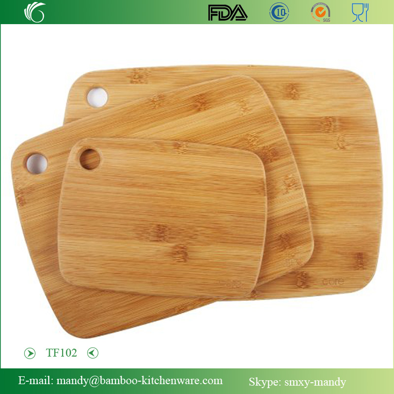 Popular 3-piece Bamboo Cutting Board Set