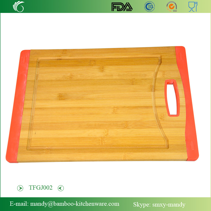 Bamboo Chopping Board with silicone ends