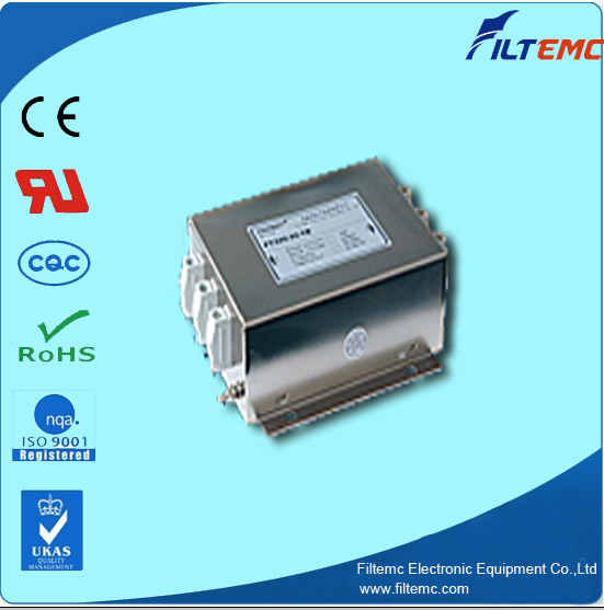 sell AC 3 phase 3 line series filter T3 terminal block/EMI filter 