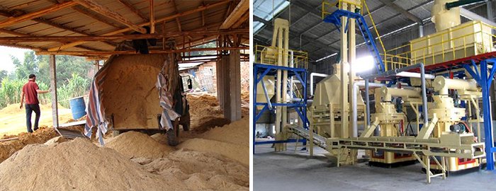Sawdust Pellet Production Line/Sawdust Pellet Mill/The Best Quality of Pellet Mill