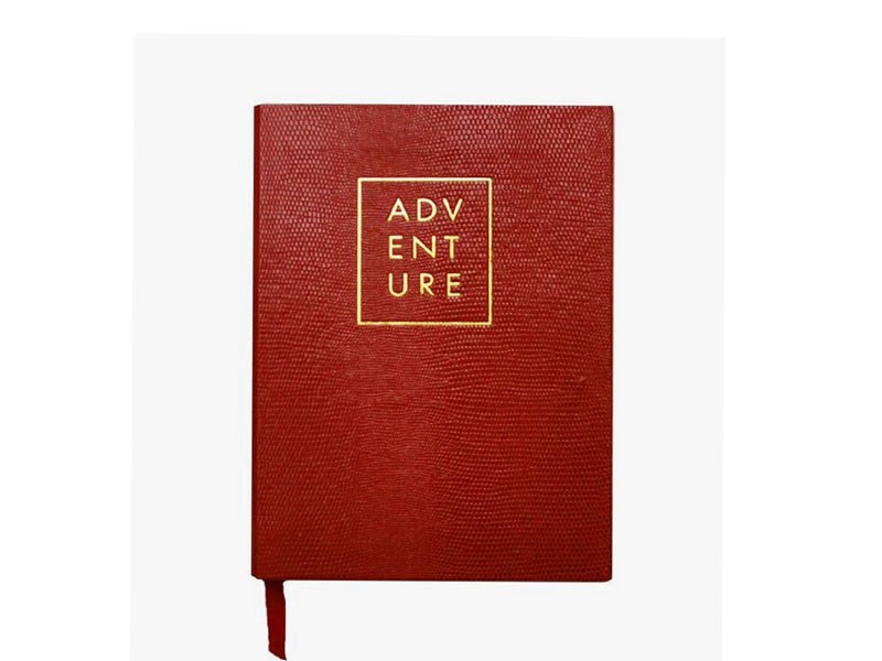 adv End Ure Embossed Custom Made Leather Notebook