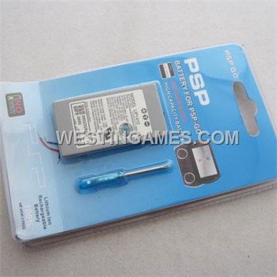 3.7V 1860mAh Replacement Rechargeable Battery With Screwdriver For PSP GO