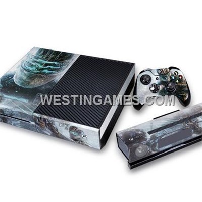 Crystal Epoxy Skin Sticker Colourful For Xbox ONE System + Wireless Controller Decal - 50 Themes