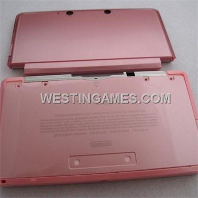 Replacement Full Housing Shell Case With Buttons And Screws For Nintendo 3DS - Pink