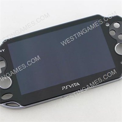 Original Lcd Screen Display + Touch Screen Digitizer Assembly W/ Frame For Sony PS Vita